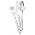 24-piece Cutlery Set Flowers 3mm