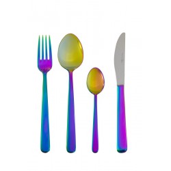 ARC EN CIEL 4mm Titanium MENAGERE 48 PCS COUTEAU TABLE