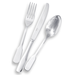 LUTECIA 2,5mm Couteau Table Monocoque