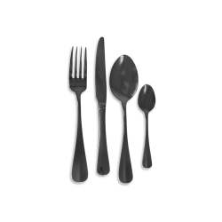 BAGUETTE NOIR 3mm Couteau Table Monobloc