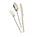 PALMIER Torsadé MENAGERE 48 PCS COUTEAU TABLE