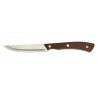 couteau steak 3 rivets lame lisse manche fibre de bambou