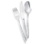 81-piece Cutlery Set Flowers 3mm