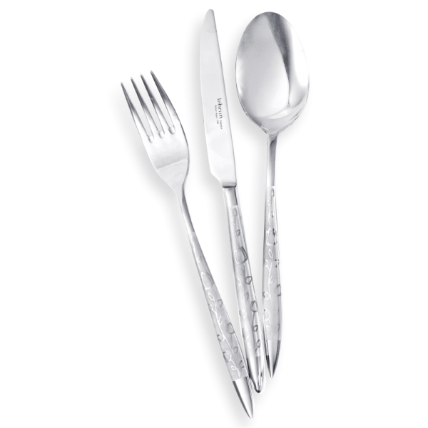 81-piece Cutlery Set Flowers 3mm