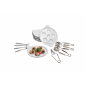 Coffret service à escargots 12 pcs