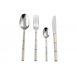 BAMBOU 6mm MENAGERE 24 PCS COUTEAU TABLE