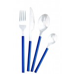 OSAKA 8mm BLEU MENAGERE 24 PCS COUTEAU TABLE