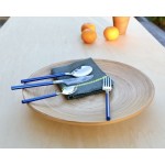OSAKA 8mm BLEU MENAGERE 24 PCS COUTEAU TABLE