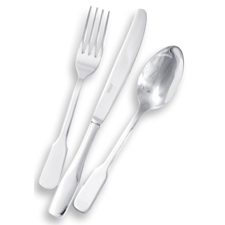 LUTECIA 2,5mm Couteau Table Monocoque